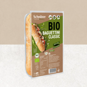 Paquet de 2 Baguettes classiques bio sans gluten – Schnitzer
