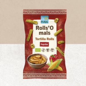 Sachet de Rolls'O bio au maïs & paprika sans gluten 125 g – Pural