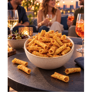 Suggestion de présentation des Rolls'O bio au maïs & paprika sans gluten 125 g – Pural