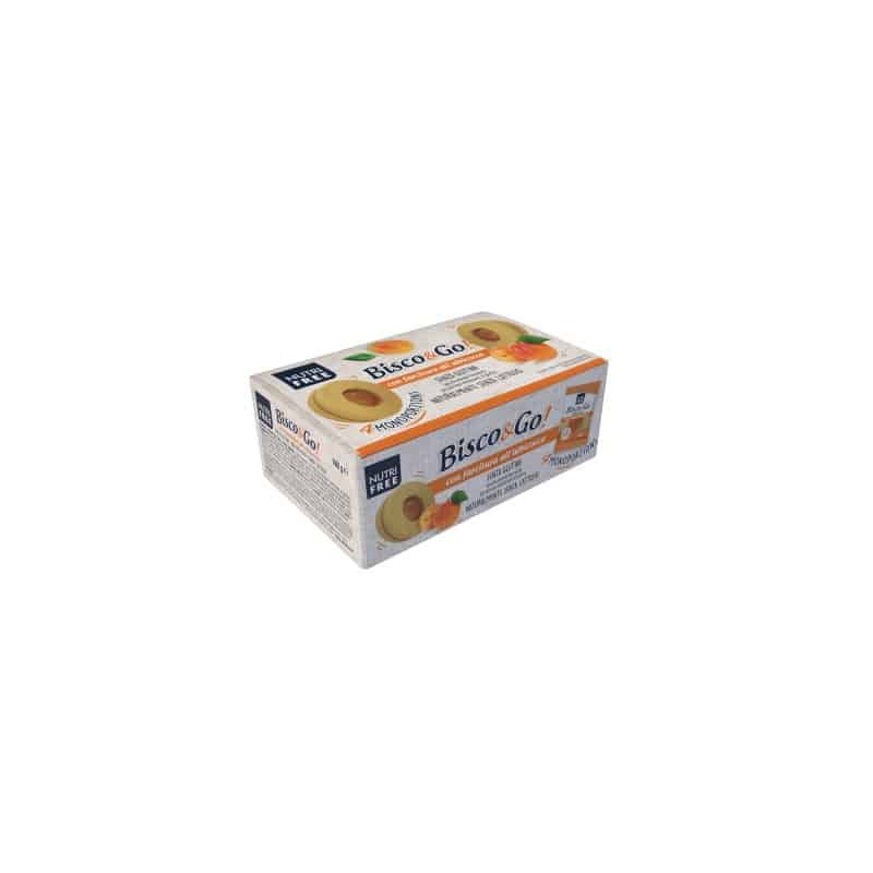 4 lots de Biscuits lunettes fourrés abricot NT Foods