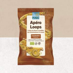 Sachet de Loops bio fèves, lentilles et cacahuètes sans gluten – Pural