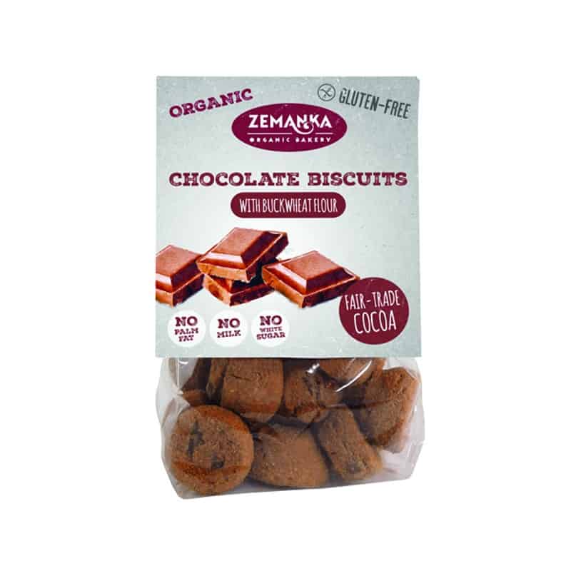 Biscuits secs au chocolat bio Zemanka