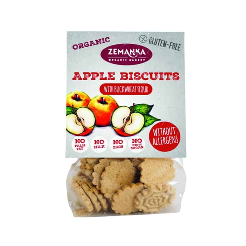 Biscuits secs aux pommes bio Zemanka