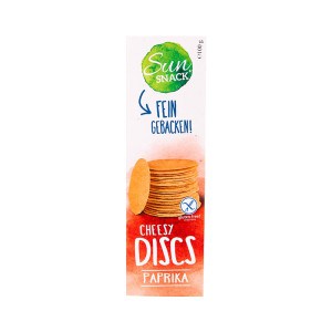 Palets croustillants fromage paprika Sun Snacks