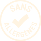 Sans allergènes