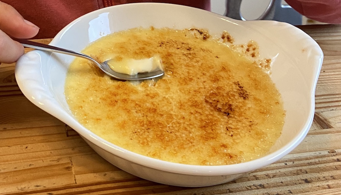 Crême Brûlée sans gluten - préparation Mme Loulou