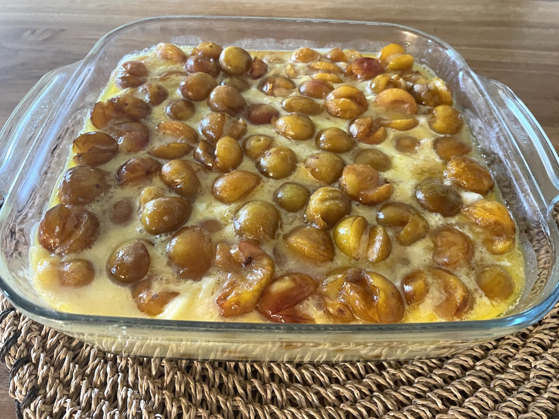 Far sans gluten aux mirabelles 