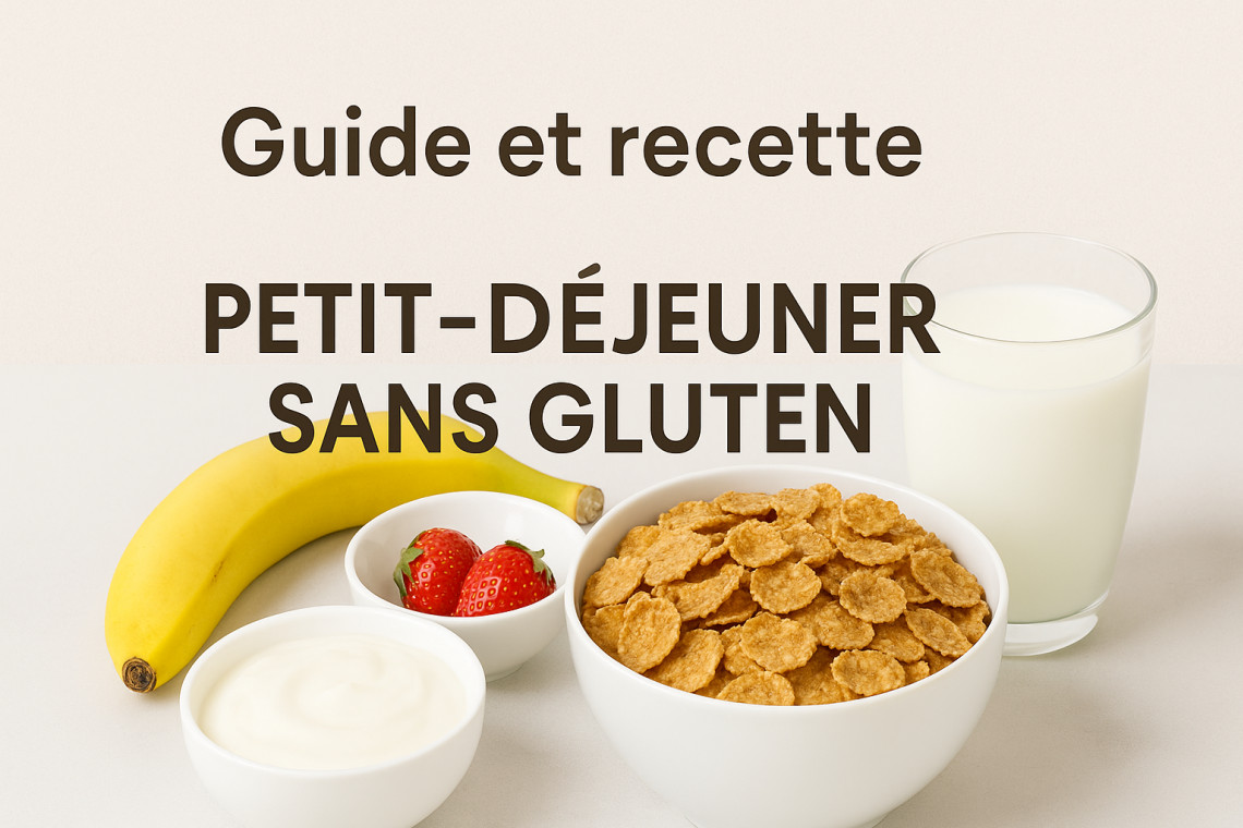Guide et recettes pour un petit-déjeuner sans gluten