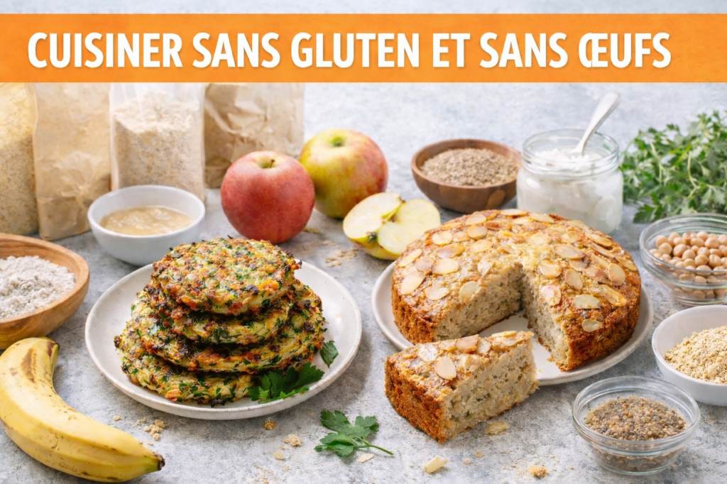 Cuisiner sans gluten et sans œufs : transformer la contrainte en créativité