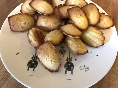 Madeleines moelleuses natures et sans gluten 